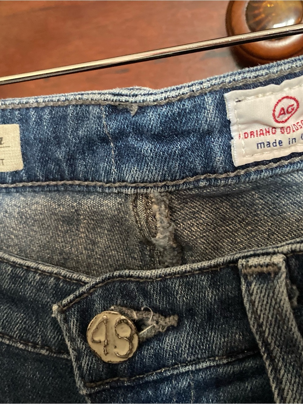 Ag Adriano Goldschmied Olivia Skinny Boot Cut Women's Mid Blue Bootcut Jeans